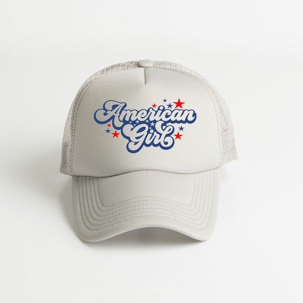 American Girl Retro Foam Trucker Hat - Shop Beauty By Elayne James