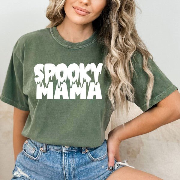 Spooky Mama Garment Dyed Tee - Shop Beauty By Elayne James