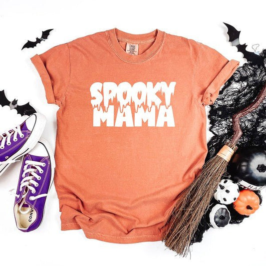 Spooky Mama Garment Dyed Tee - Shop Beauty By Elayne James
