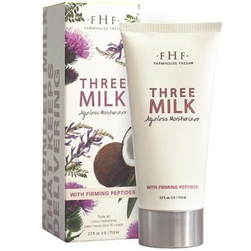 Three Milk Ageless Moisturizer - 3 BOTANICAL MILKS, 1 PRETTY FACE. - Shop Beauty By Elayne James